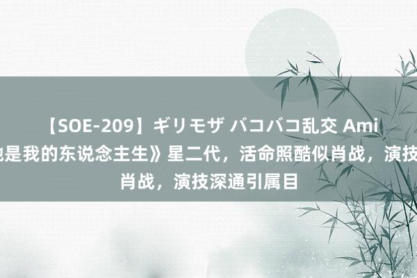 【SOE-209】ギリモザ バコバコ乱交 Ami 《要是驱驰是我的东说念主生》星二代，活命照酷似肖战，演技深通引属目